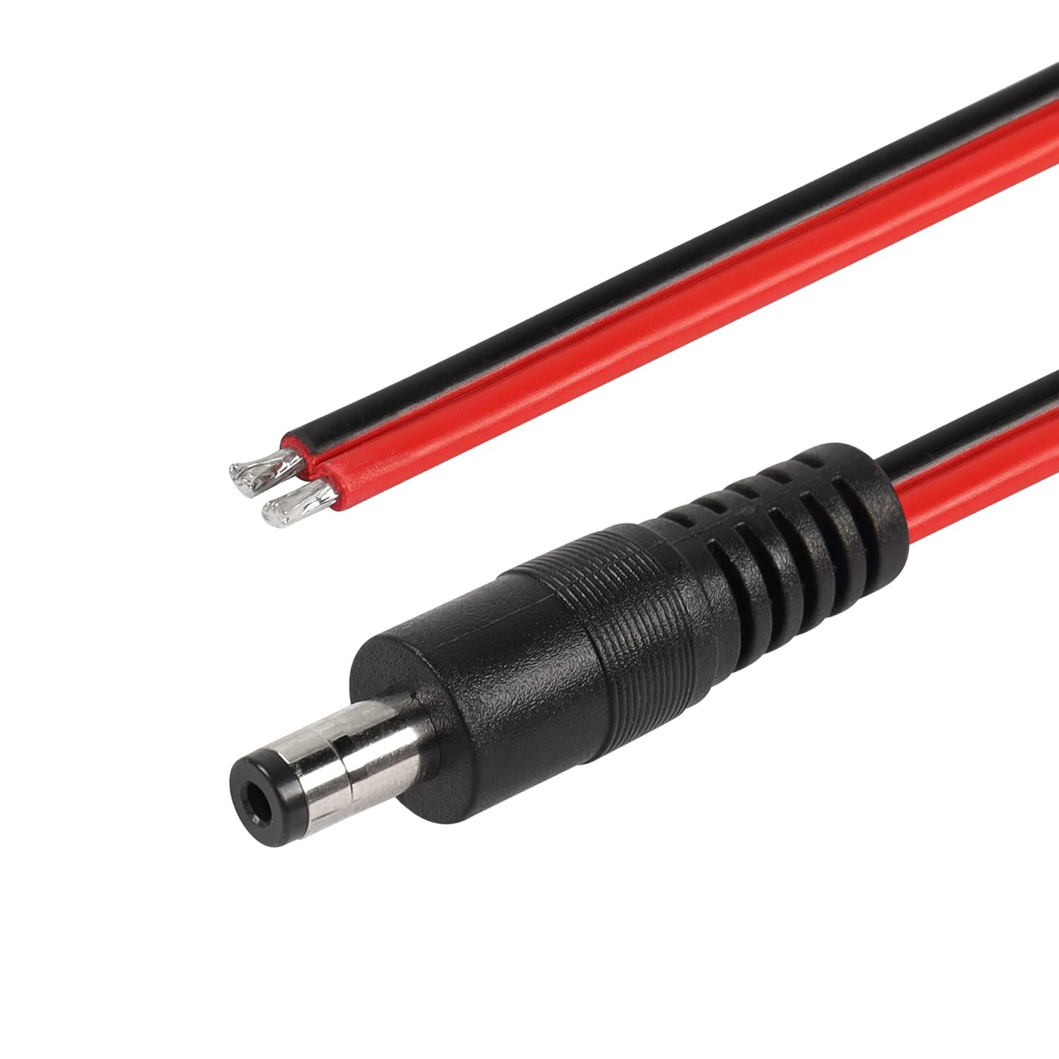 Led El Wire - Кабель-переходник 14AWG DC 5.5x2.1мм (штекер) для