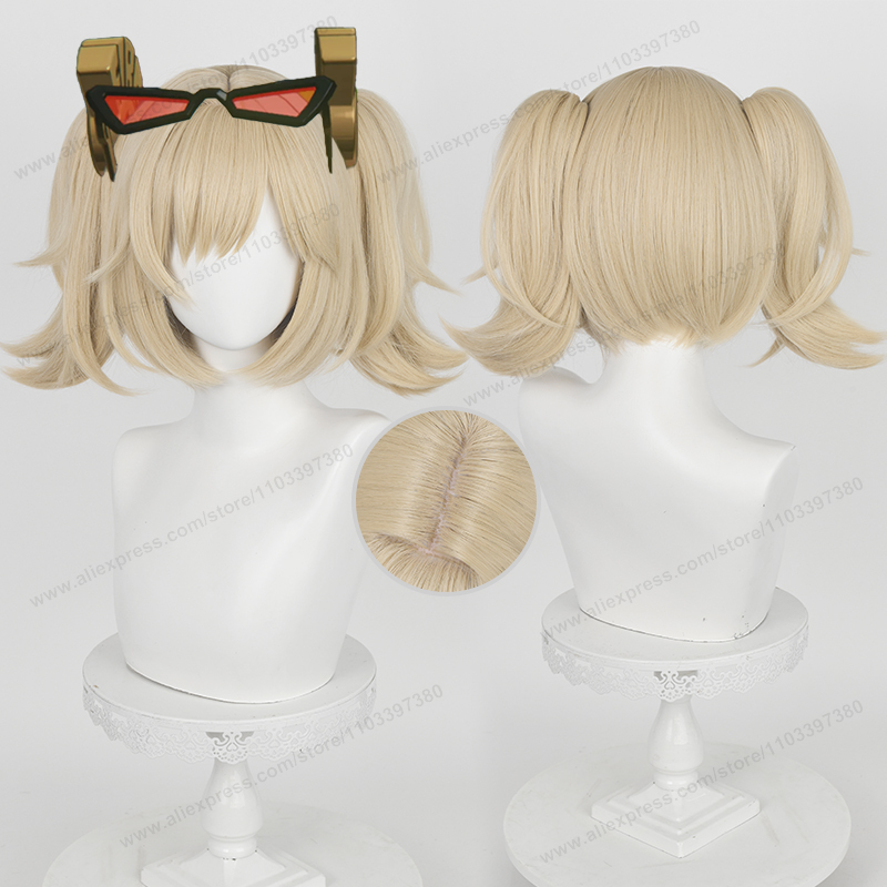 Burnice Cosplay Prop - ZZZ Burnice Whita Косплей Парик 28