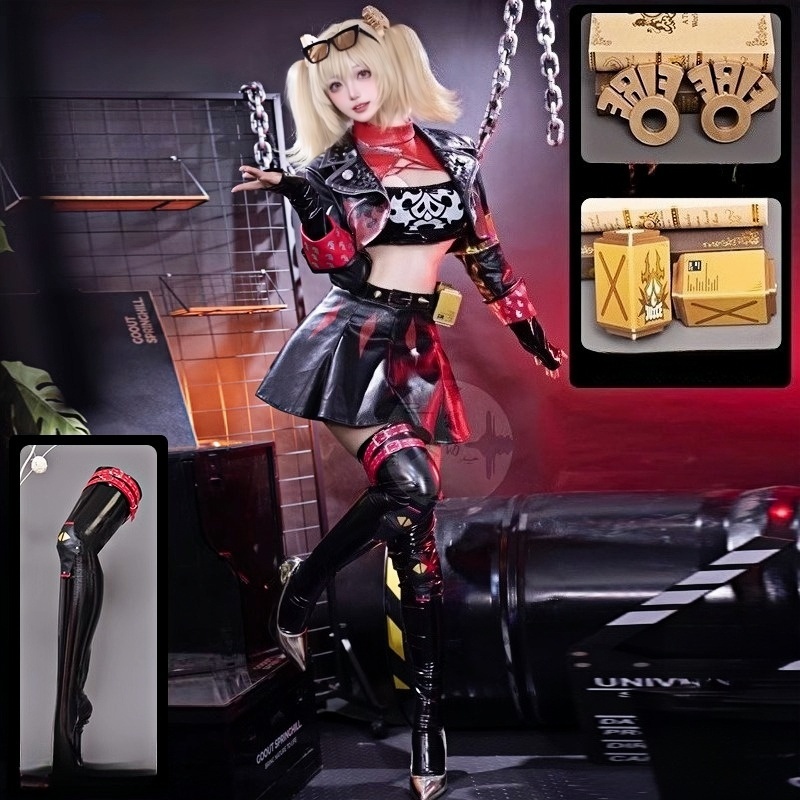 Burnice Cosplay Prop - Игра Zenless Zone Zero Burnice Whita