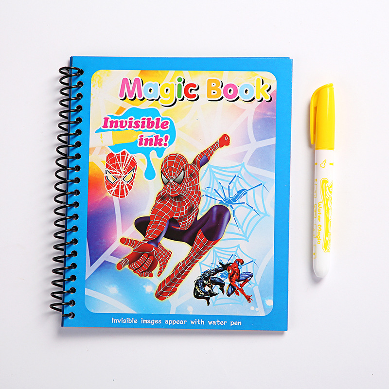 Cosplay Prop Paint - Многоразовая волшебная раскраска Disney Spiderman для