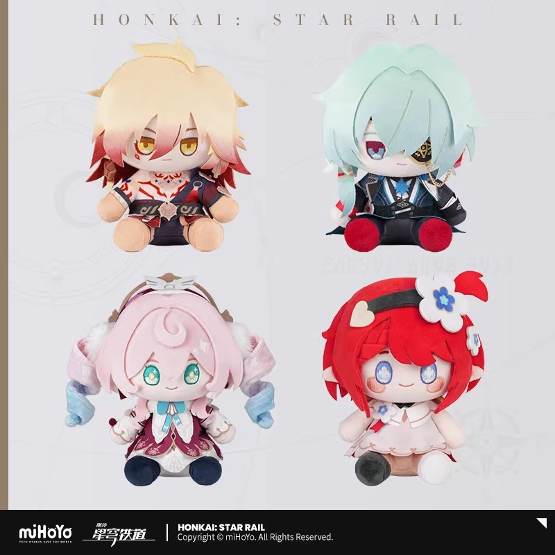 Anaxa Cosplay Prop - Оригинальная плюшевая кукла miHoYo Game Honkai