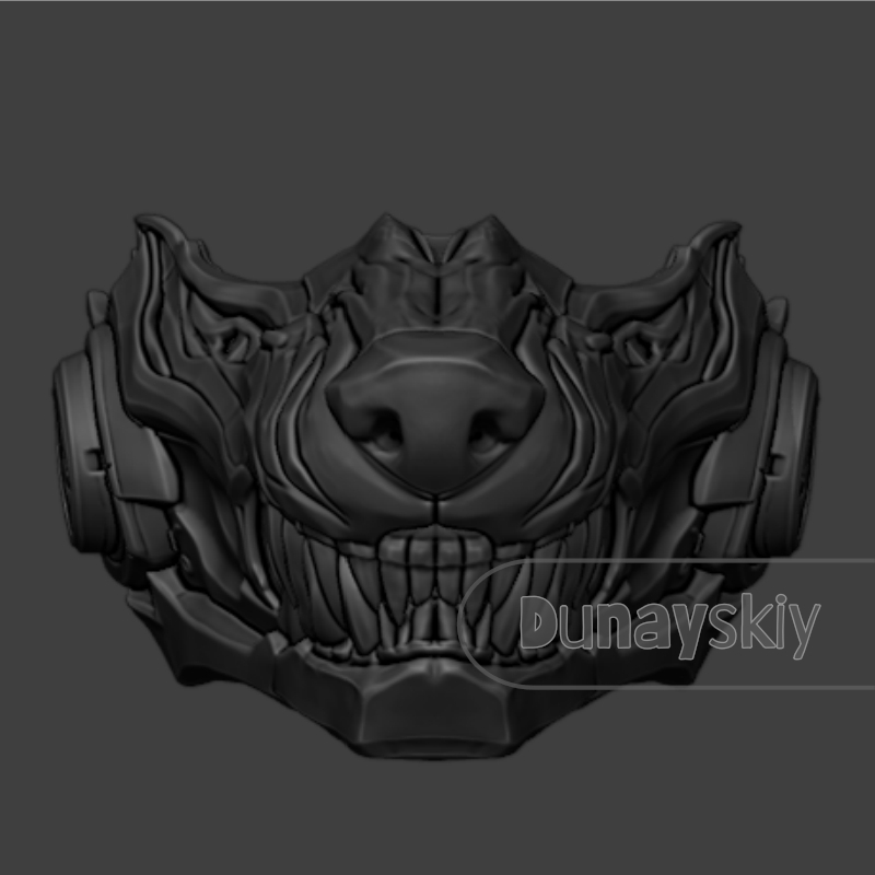 Маска Волка Valko из Love and  – обзор и цена Cosplay Prop 3D Print