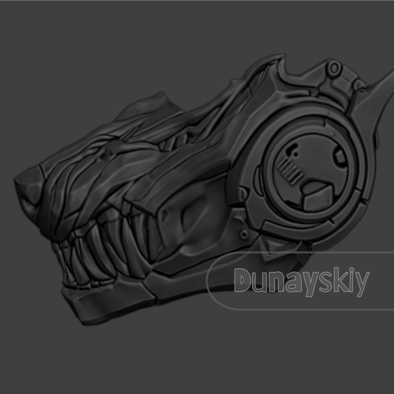 Маска Волка Valko из Love and  – обзор и цена Cosplay Prop 3D Print