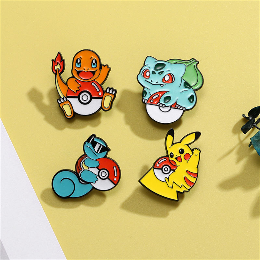 Набор эмалевых значков с персо – обзор и цена Pokeball Cosplay Prop